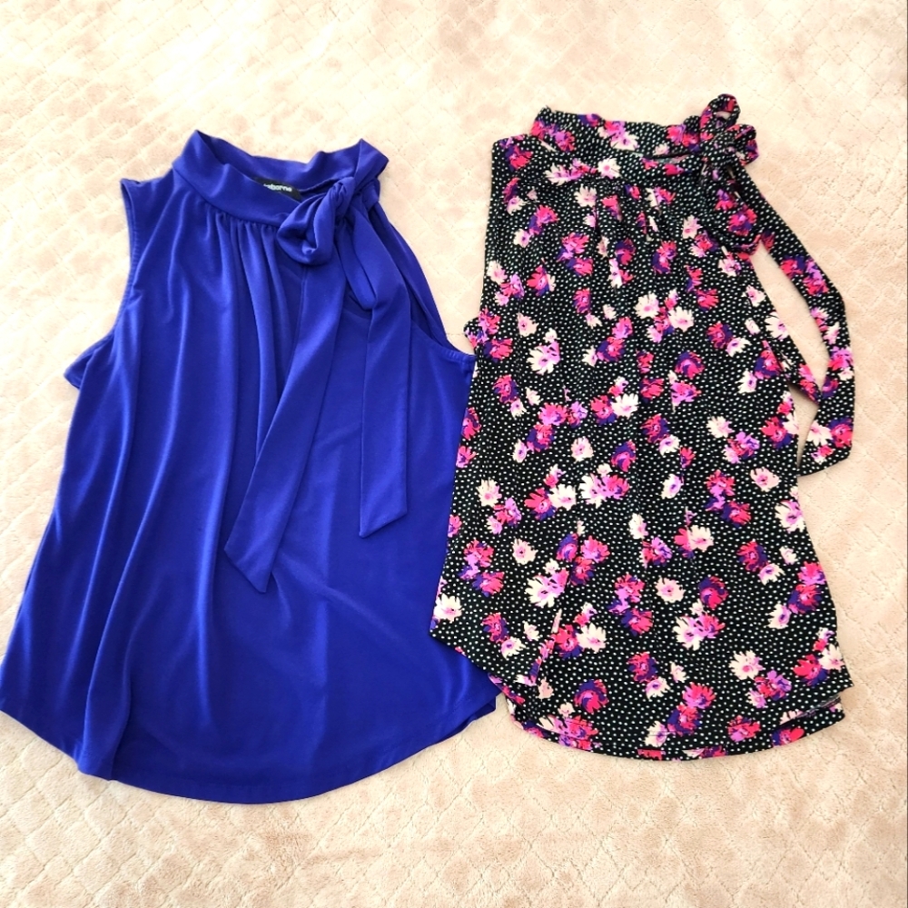 Bundle of 2 liz Claiborne small tanks